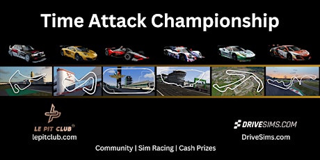 DriveSims - Time Attack Championship. Sponsored by Le Pit Club primary image