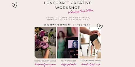 Lovecraft Creative Workshop: Valentines Day Edition primary image