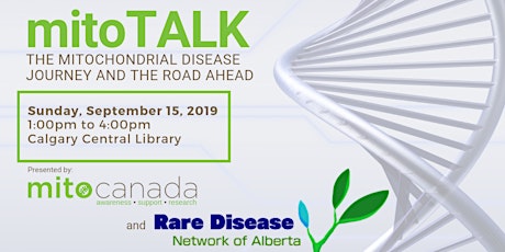 mitoTALK - THE MITOCHONDRIAL DISEASE JOURNEY AND THE ROAD AHEAD primary image