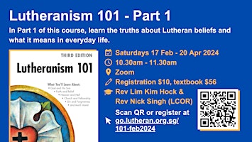 Lutheranism 101: Part 1 (Basic) primary image