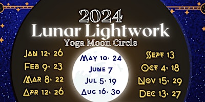 Imagem principal do evento Lunar Lightwork Yoga Moon Circle