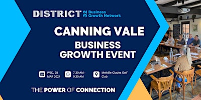 District32 Business Networking Perth – Canning Vale - Thu 28 Mar primary image