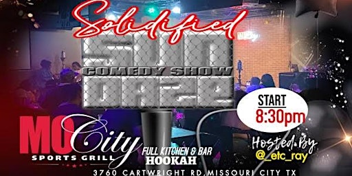 Solidified Sundaze Comedy Show Hosted by Ray Etc primary image