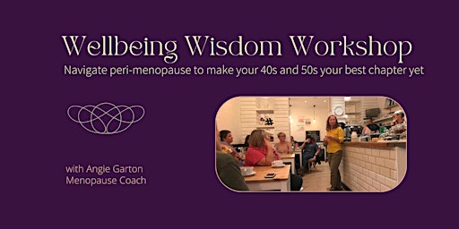 Imagem principal do evento Wellbeing Wisdom Workshop