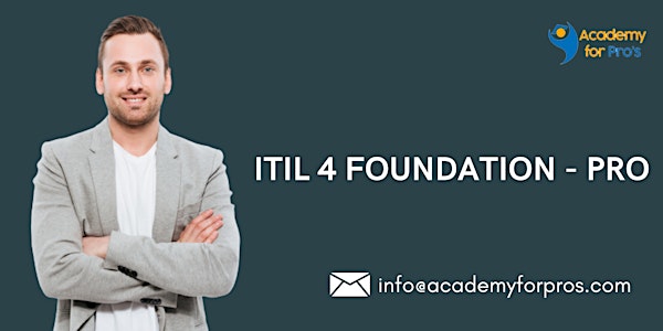 ITIL 4 Foundation - Pro  2 Days Training in Darwin
