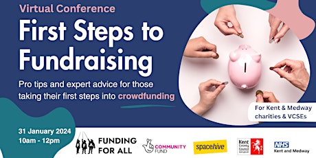 First Steps to Fundraising - Virtual Conference primary image