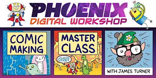 Primaire afbeelding van Comic Making Masterclass with James Turner