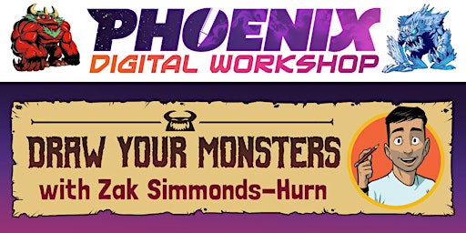 Hauptbild für Draw Your Monsters with Zak Simmonds-Hurn