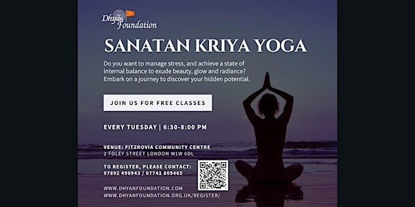 Sanatan Kriya Yoga FREE sessions