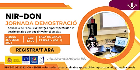 Imagen principal de Jornada: Tecnología HSI-NIR para la mitigación de micotoxinas en cereales