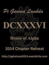 Pi Gamma Lambda 2014 Chapter Retreat primary image