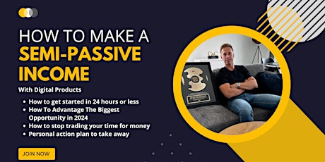 How to make a semi-passive income with digital products