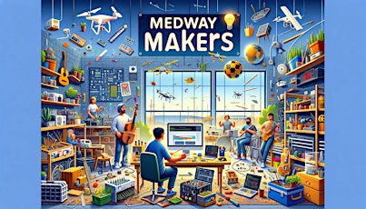 Create, Build, Learn: The Medway Makers Meetup - July