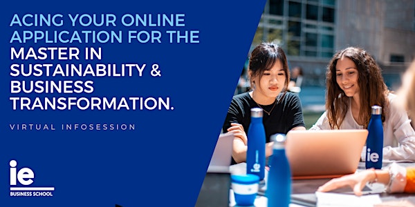 Acing your Online Application for the Master in Sustainability and Business Transformation