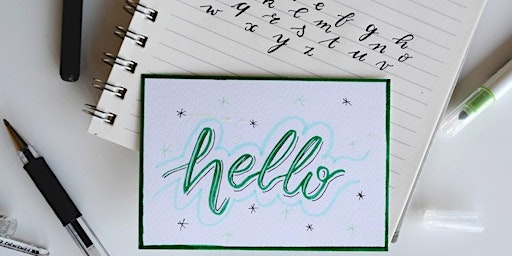 Hauptbild für Handlettering für Anfänger mit Sandra Nagel | Workshop