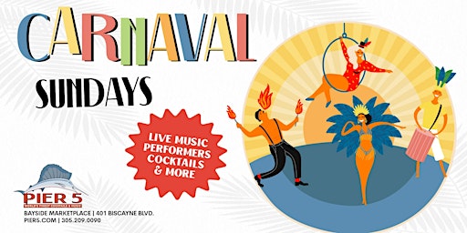 Imagem principal do evento Carnaval Sundays at PIER 5