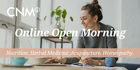 CNM Online Open Morning - Wednesday 1st May 2024