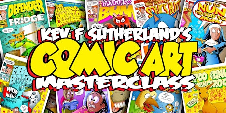 Comic Art Masterclass with Kev Sutherland primary image