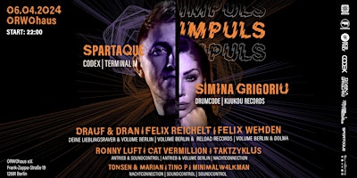 IMPULS by Volume Berlin W/ Spartaque & Simina Grigoriu and many more  primärbild