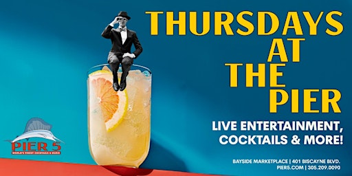 Imagem principal do evento Thursdays at the PIER