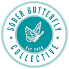 Logotipo da organização Sober Butterfly Collective