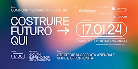 Giovani Imprenditori | Costruire Futuro Qui  primärbild