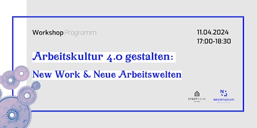 Primaire afbeelding van Arbeitskultur 4.0 gestalten: Ein Workshop für New Work und Neue Arbeitswelt