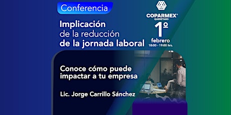Imagen principal de Conferencia:  Implicación de la reducción de la jornada laboral