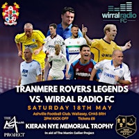 Hauptbild für Tranmere Rovers vs. Wirral Radio FC