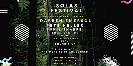 Imagen principal de Solas Festival 2019 & Free Afterparty 