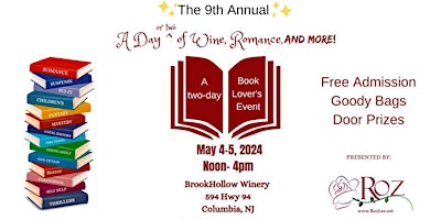 9th Annual - A Day or Two of Wine, Romance, and MORE! primary image