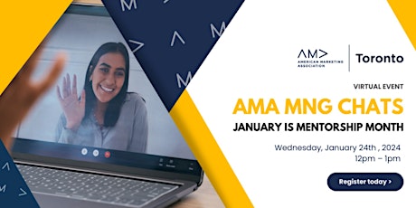 Imagen principal de AMA MNG Chats: January is Mentorship month!