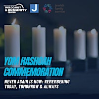 Imagem principal do evento 2024 Yom HaShoah Commemoration
