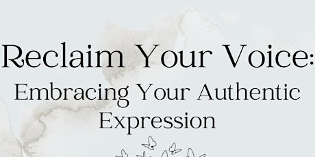 Embracing Your Authentic Expression primary image