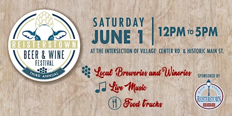 Reisterstown Beer &  Wine Festival