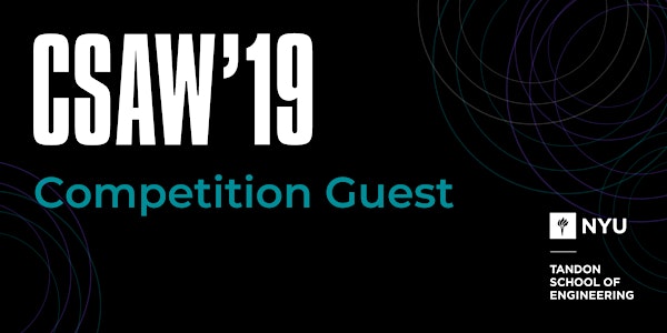 CSAW'19 Competition Guest