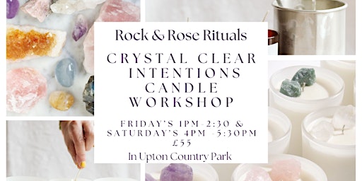 Imagem principal do evento Crystal Clear Intentions - Crystal Candle Making Workshop