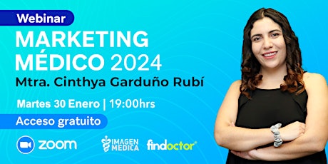 Webinar Marketing Médico 2024 primary image