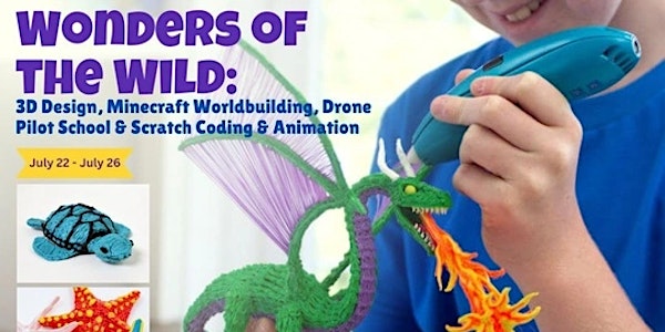 Wonders of the Wild: 3D Design, Minecraft Worldbuilding, Drone Pilot School