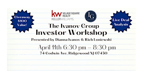 Advanced Real Estate Investors Workshop