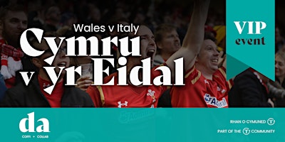 Wales v Italy: Cymru v yr Eidal primary image