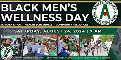Imagem principal do evento Louisville's 2024 Black Men's Wellness Day