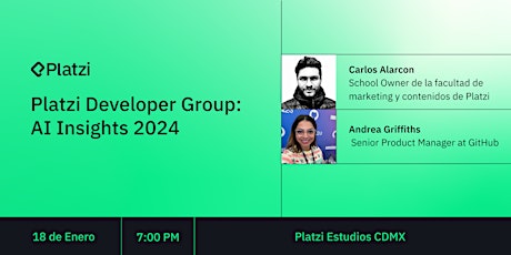 Hauptbild für Platzi Developer Group: AI Insights 2024