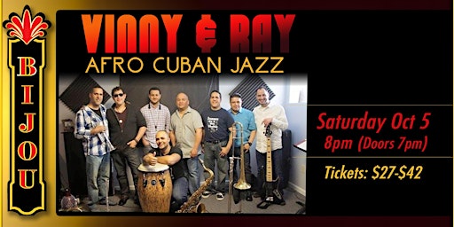 Imagen principal de Vinny & Ray: Afro Cuban Jazz