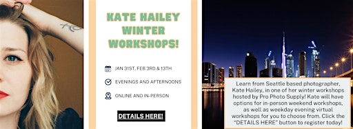Collection image for Kate Hailey Winter 2024 Workshops