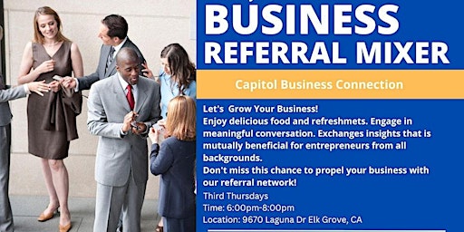 Capitol Business Connection Referral Network Mixer primary image