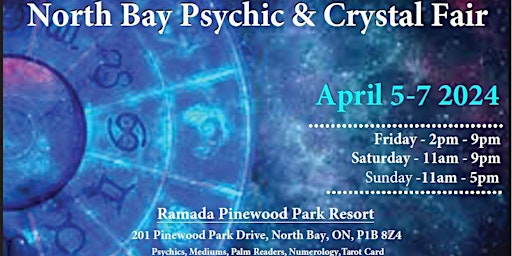 Imagem principal do evento North Bay Psychic & Crystal Fair