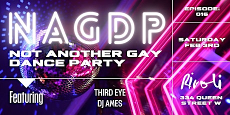 Imagen principal de NOT ANOTHER GAY DANCE PARTY