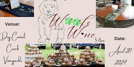 3rd Annual Woofs and Wine