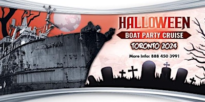 Halloween Boat Party Cruise Toronto 2024  | Tickets Start at $25 primary image